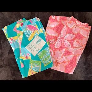 2 pr Vintage Lilly Pulitzer Capri Pants